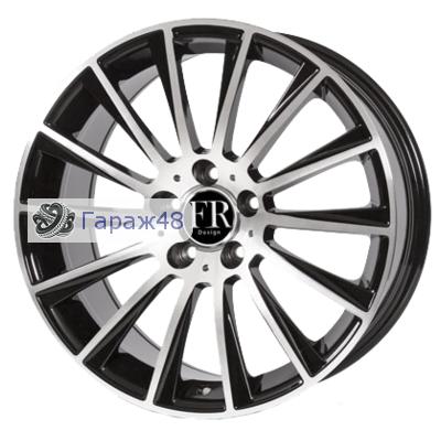 Replica MR139 R18 / 8.5J PCD 5x112 ET 40 ЦО 66.6 Литые Черный с алмазной обработкой лицевой части